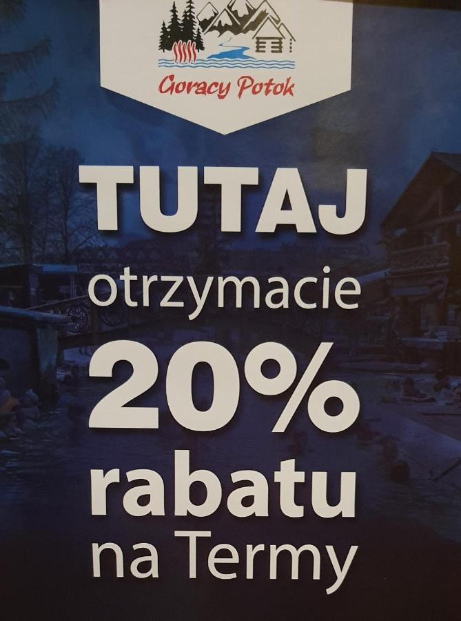 Dom Wypoczynkowy Stoch Madry Biały Dunajec Exteriör bild